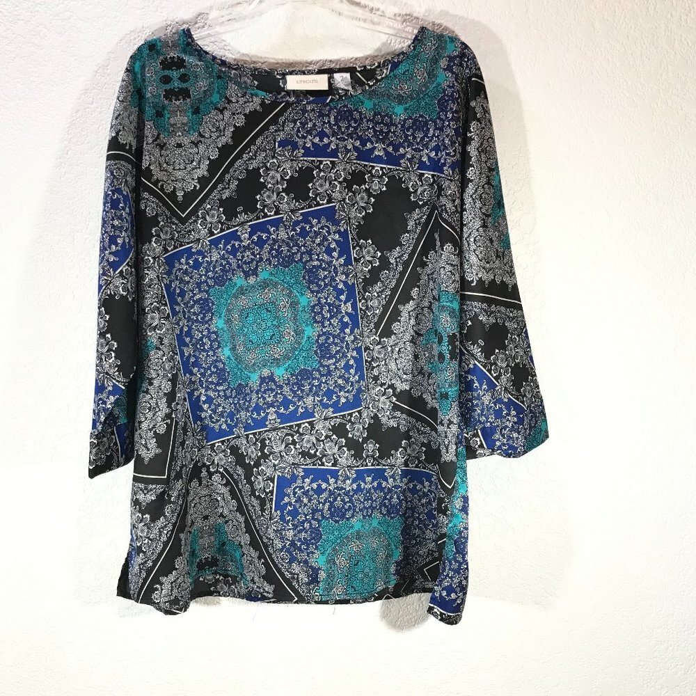 🌷Chico's Multi Colored Tunic
